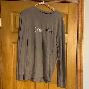 Calvin Klein Gray Long Sleeve
